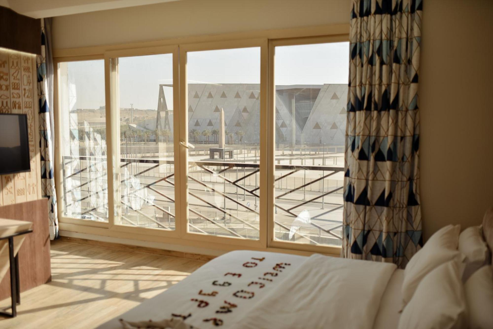 Kafr Ghatati Royal Great Pyramid Inn מראה חיצוני תמונה