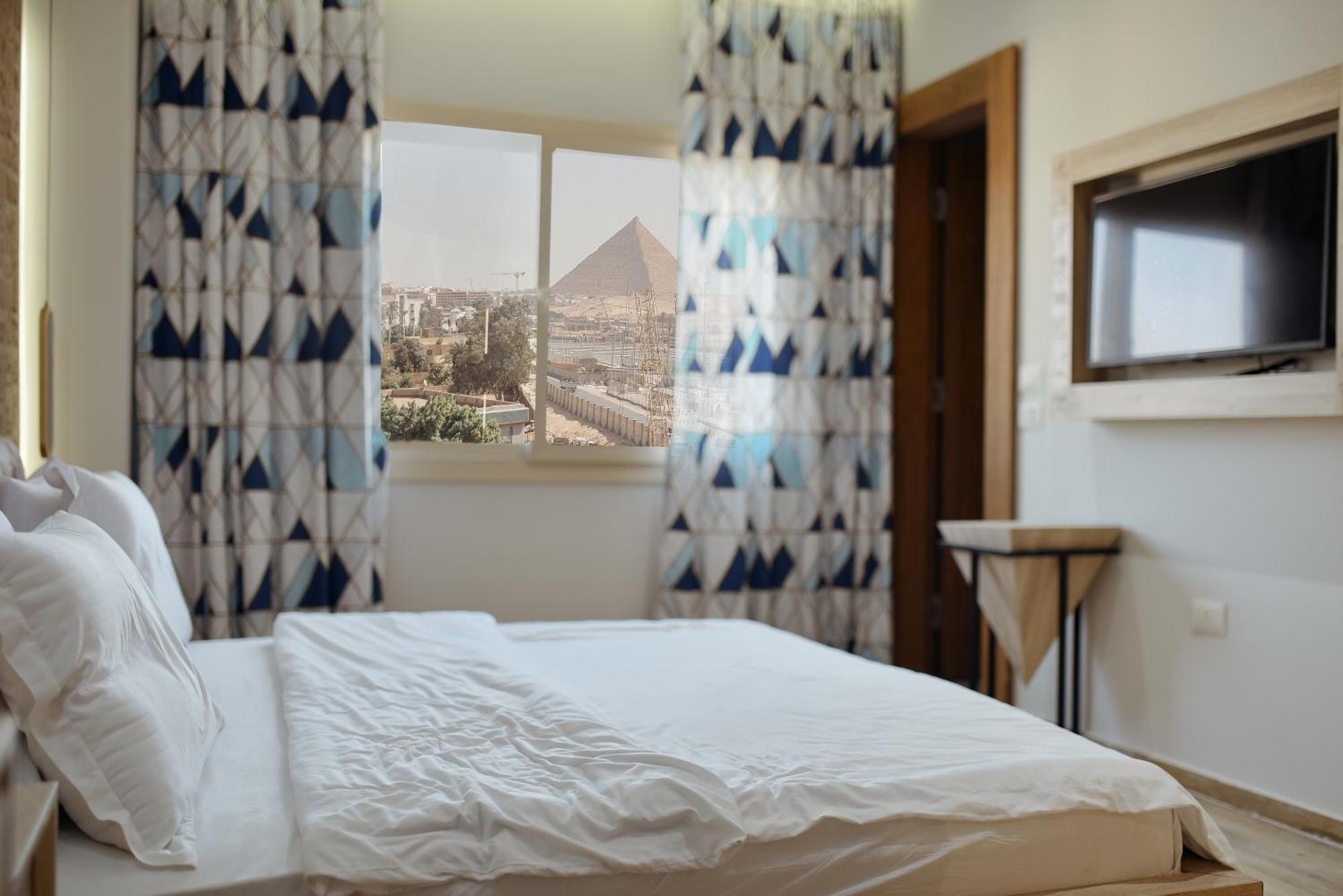 Kafr Ghatati Royal Great Pyramid Inn מראה חיצוני תמונה
